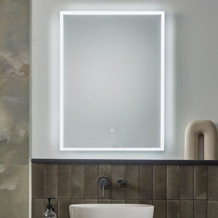 Tavistock Cadence Illuminated LED Mirror 500mm x 700mm - Image 2