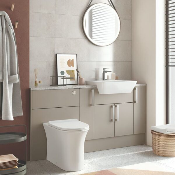 Meia Rimless Comfort Height BTW Pan & Seat - Image 2