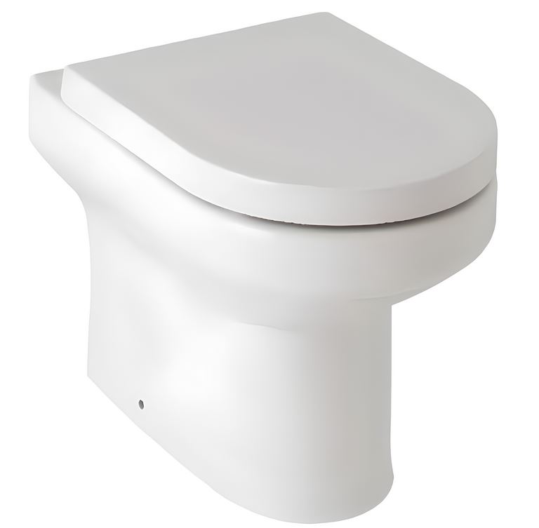 Kartell Bijoux Rimless Back To Wall Toilet Pan & Soft Close Seat - Image 2