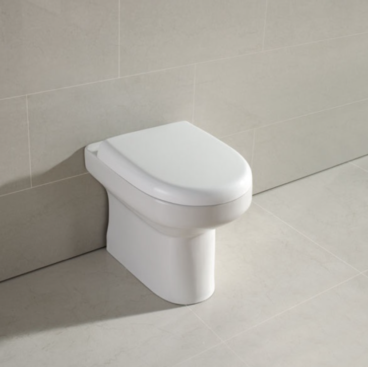 Kartell Bijoux Back To Wall Toilet Pan & Soft Close Seat - Image 2