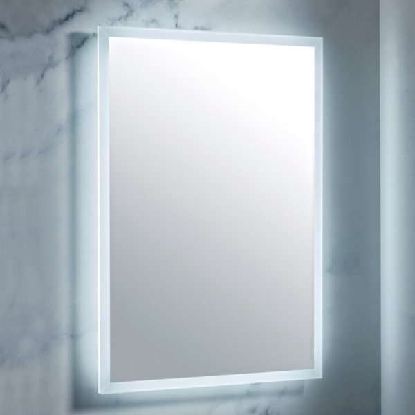 Mosca LED Mirror with Demister Pad & Shaver Socket 600mm x 800mm