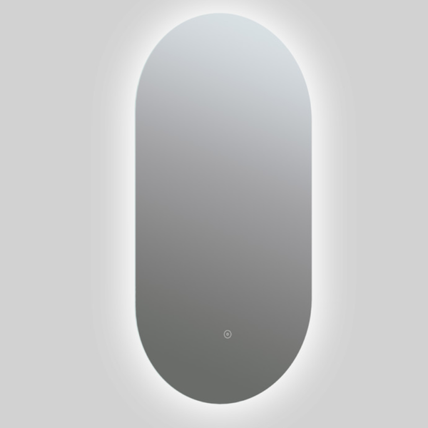 Oblong Back-Lit LED Illuminated Mirror 400mm