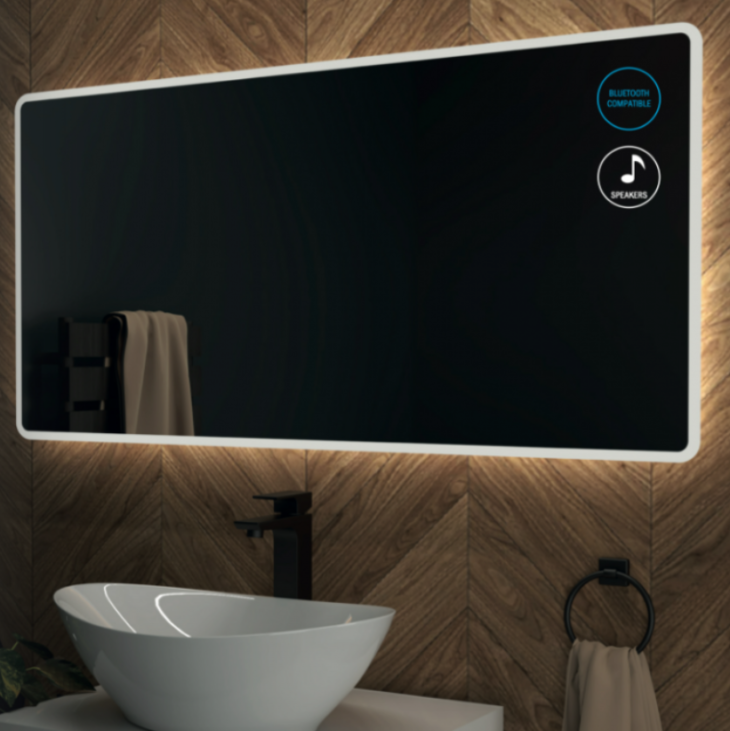 Tailored Molly LED Mirror Bluetooth & LED Touch Sensor 1200 x 600mm
