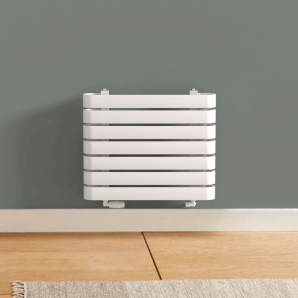 Kartell Denver Horizontal Designer Radiator White - 2 Size's - Image 2