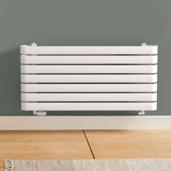 Kartell Denver Horizontal Designer Radiator White - 2 Size's