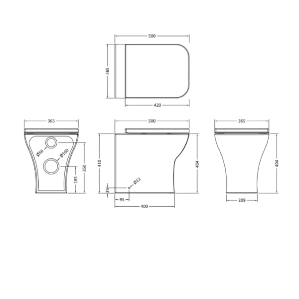 900mm L Shape Combination Furniture Corn Blue - Image 7