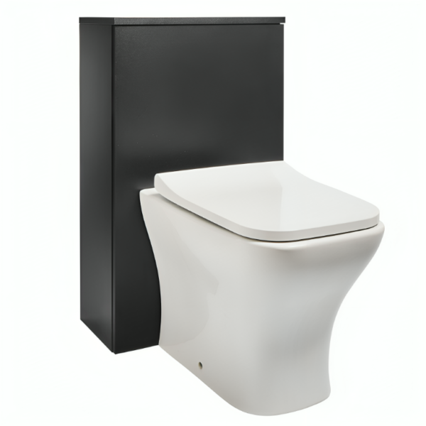 Purity Nero Matt Black 505mm WC Unit - Image 2