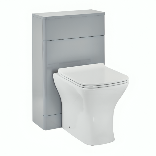 Pebble Grey Mossini Back To Wall WC Unit 500mm