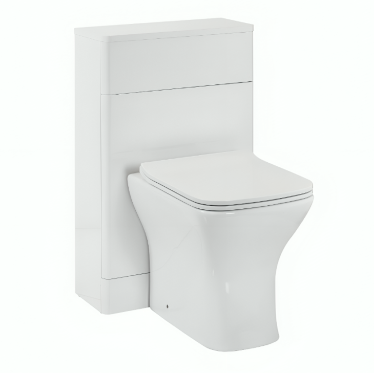 Gloss White Mossini Back To Wall WC Unit 500mm