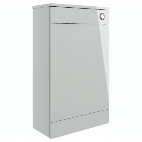 Grey Gloss Viola Back To Wall WC Toilet Unit 500mm