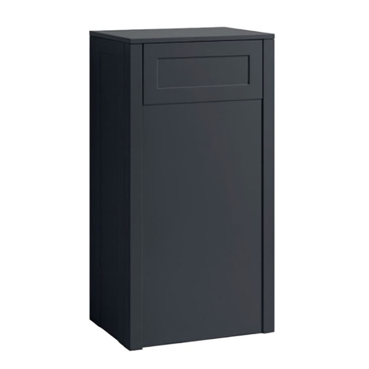 Traditional 500mm Back To Wall Wc Unit – Shadow Grey - Image 2