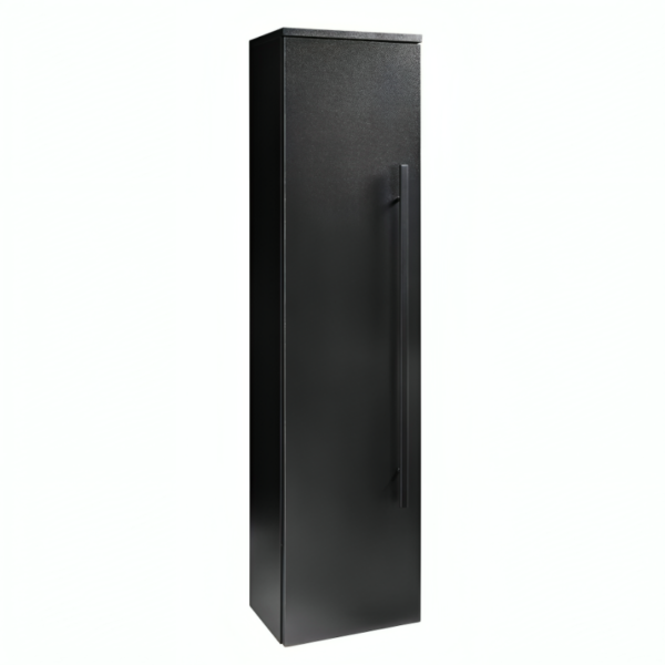 Kartell Purity Nero Wall Mounted Tall Unit - Matt Black - Image 5