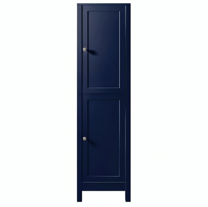 Turin Tall Boy Storage Unit 2 Door - Sapphire