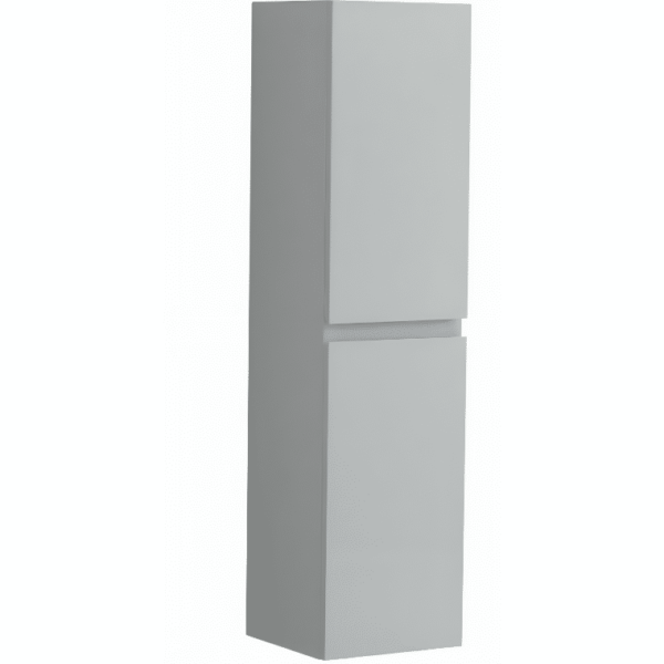 Rio Rhine Waterproof Wall Hung Tall Storage Unit 1200mm High - Cloud Grey