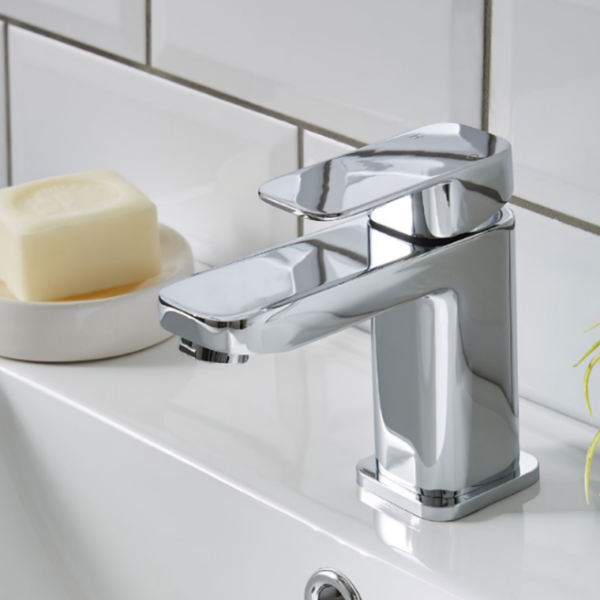 Kartell Dakota Mono Basin Mixer Tap - Chrome - Image 2