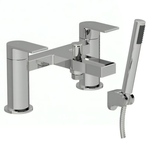 Nuie Canada Chrome Bath Shower Mixer Tap With Shower Kit