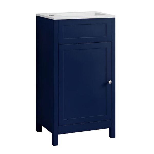 Tailored Traditional Cloakroom Vanity Unit 460mm - Sapphire