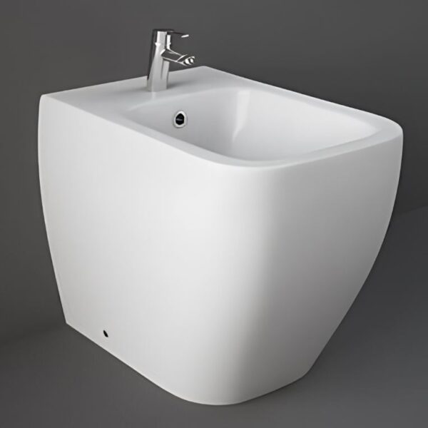 Rak-Metropolitan White Bidet Back To Wall