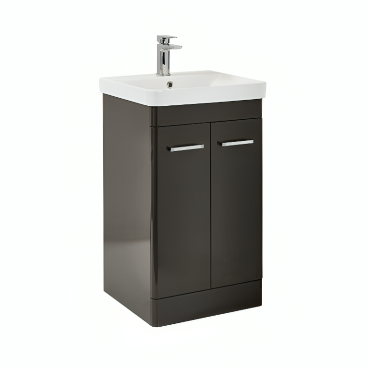 Tossina Floorstanding Bathroom Combination Pack – Wolf Grey - Image 3