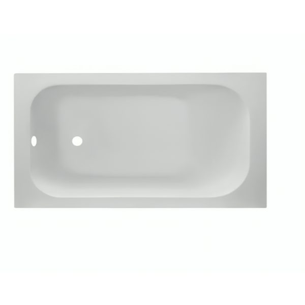 1400mm x 700mm Round Single Ended Bath With No Tap Holes - Image 3