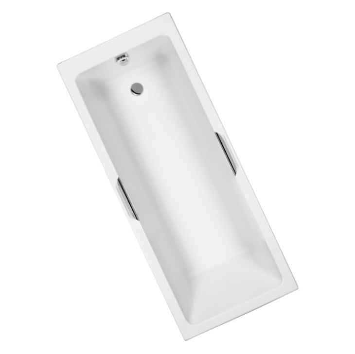 Kartell Luxe Gripped Rectangular Bath Single Ended - Various Sizes
