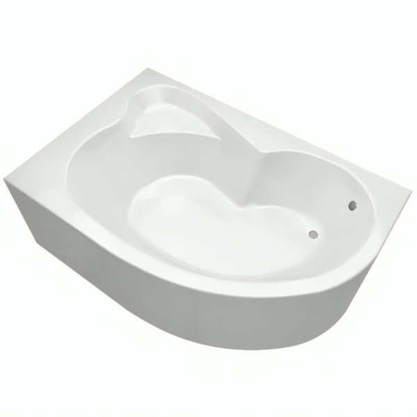 Sanica Sabin Corner Bath 1500mm x 1000mm - Left or Right Hand with Panel - Image 4
