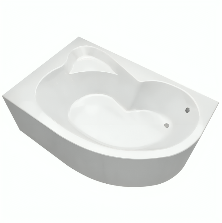 Sanica Sabin Corner Bath 1500mm x 1000mm - Left or Right Hand with Panel