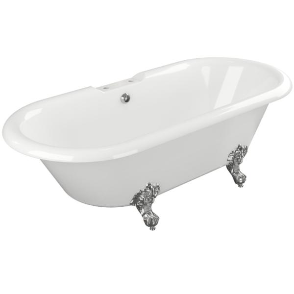 AquaValore Freestanding Bath 2TH 1690MM X 740MM X 620MM