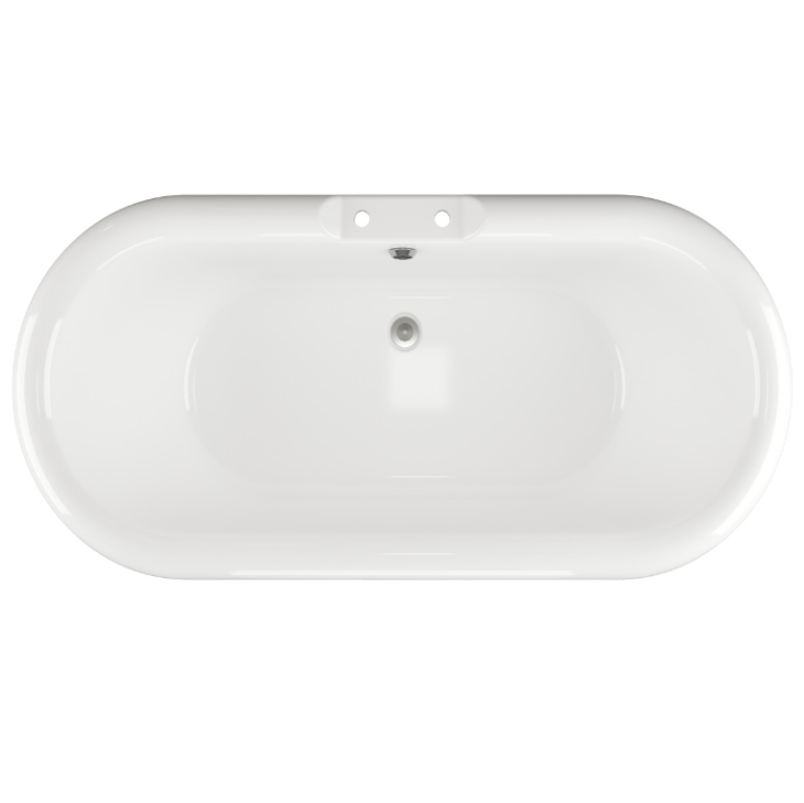 AquaValore Freestanding Bath 2TH 1690MM X 740MM X 620MM - Image 3