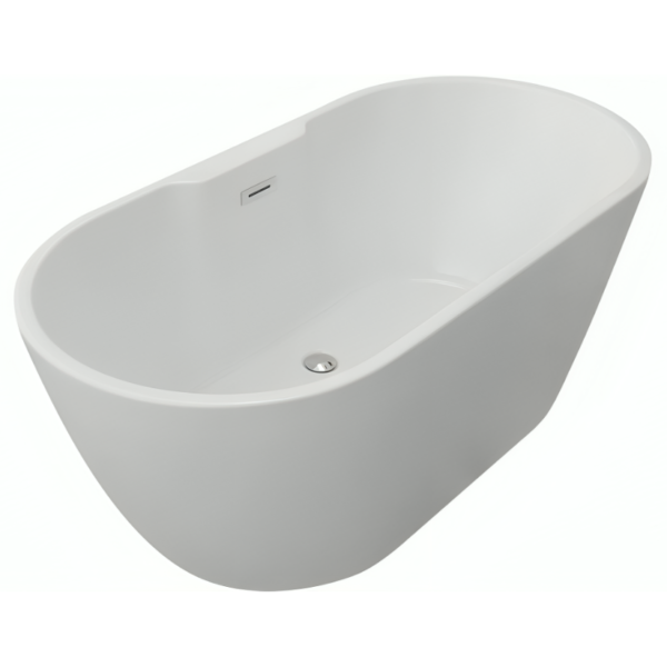 AquaVolere Freestanding Double Ended White Bath - Various Sizes