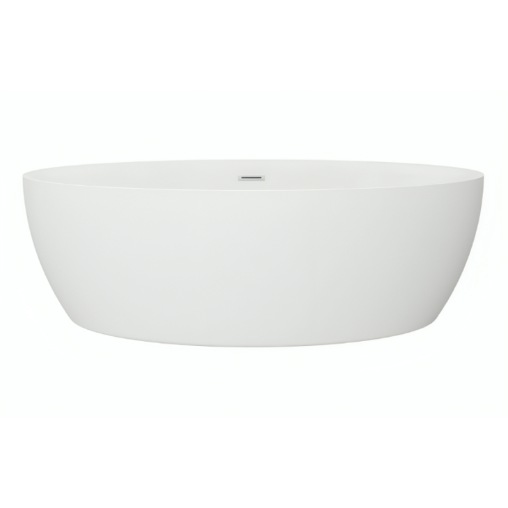 AquaVolere White Freestanding Double Ended Bath 1800MM X 800MM - Image 3
