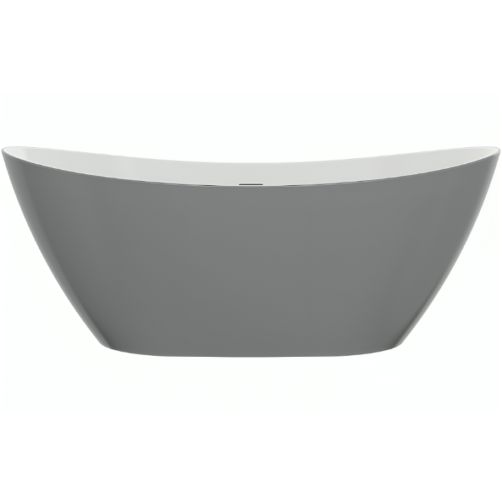 AquaVolere Grey Freestanding Modern Bath 1700MM X 780MM