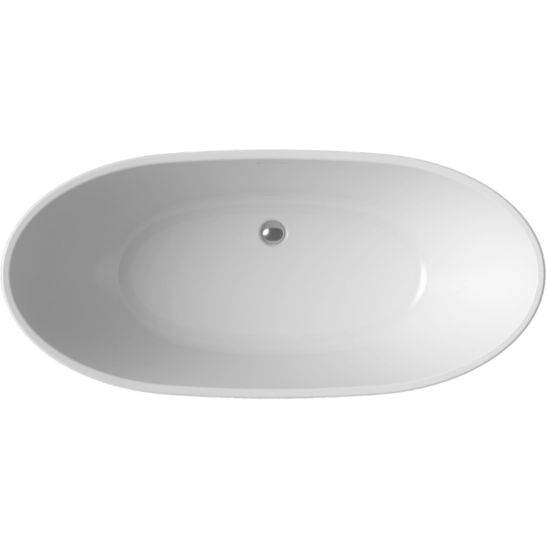 AquaVolere Grey Freestanding Modern Bath 1700MM X 780MM - Image 2