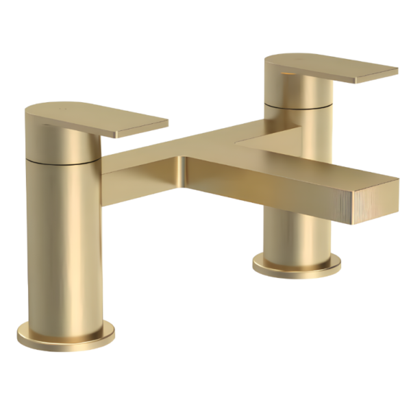 Nuie Canada Bath Filler Tap - Brushed Brass