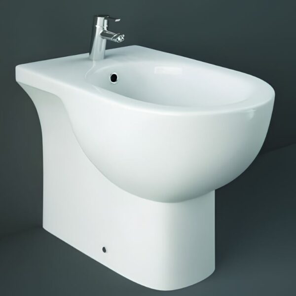 Rak-Tonique Back To Wall White Bidet