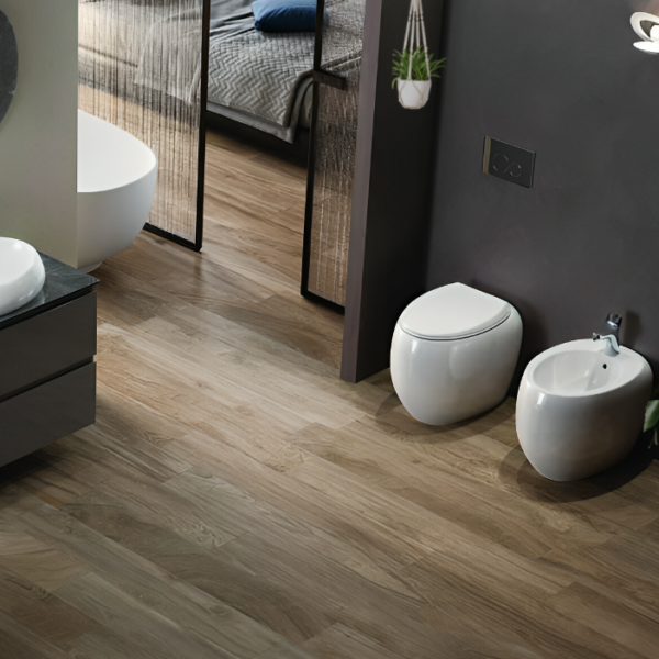 Rak-Cloud White Gloss Back To Wall Bidet - Image 3