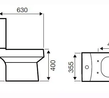 Brushed Brass Bathroom Suite 1700mm L Shaped Bath Package - Image 3