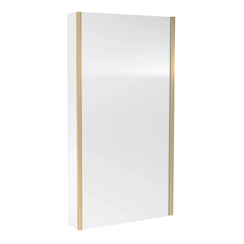 Brushed Brass Shower/Bath Set Includes Shower, Waste & Screen - Image 5