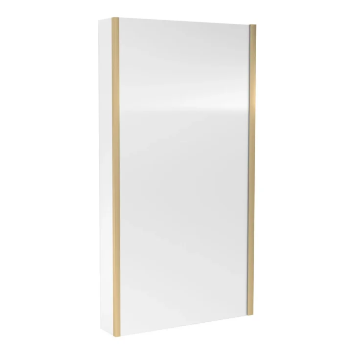 Brushed Brass Shower/Bath Set Includes Shower, Waste & Screen - Image 5