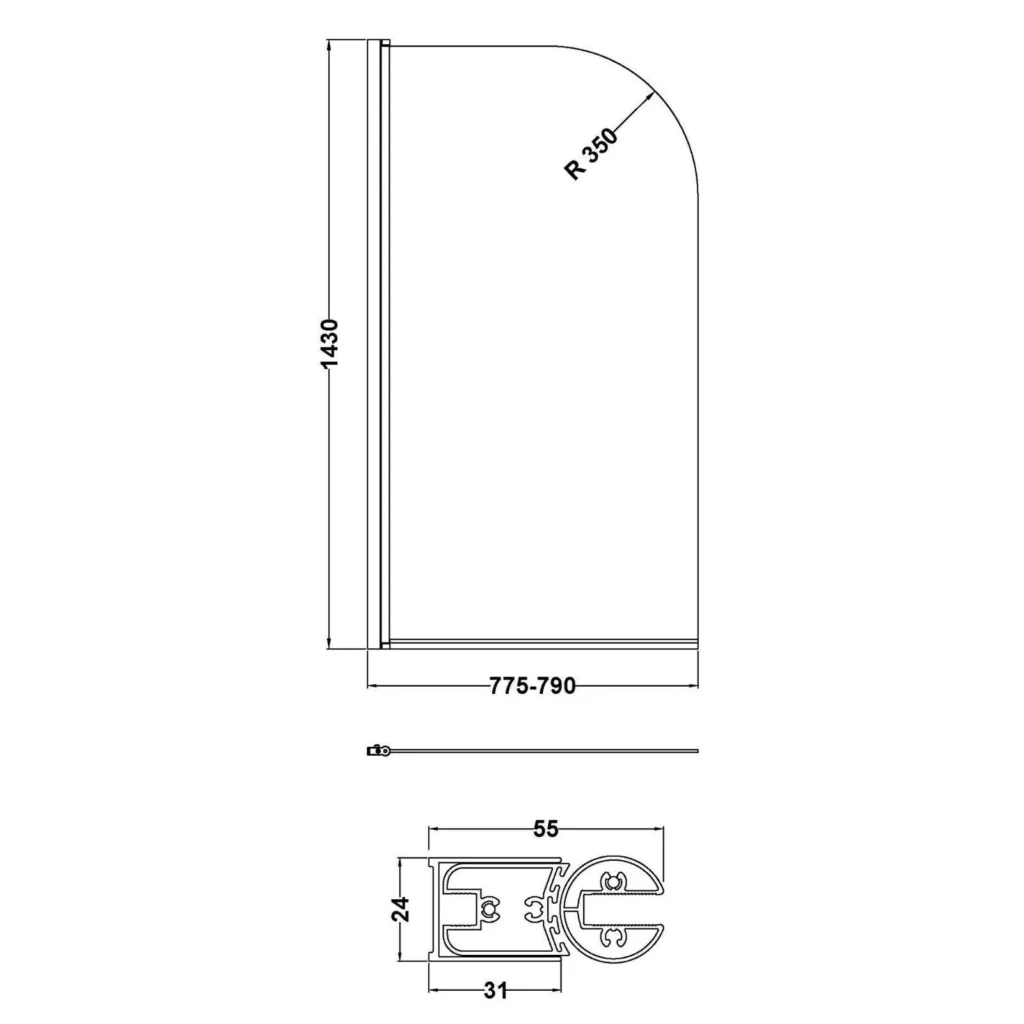 Complete Vanity Bathroom Suite Package Round - Chrome - Image 16