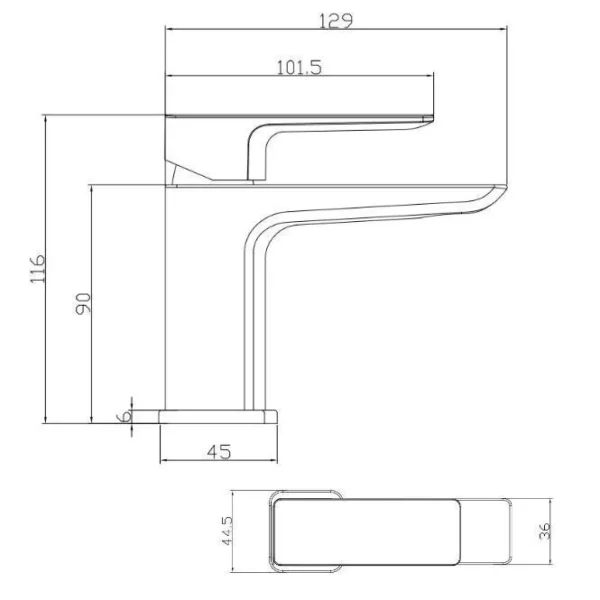 1700mm P Shaped Bath Complete Suite - Matt Black - Image 13