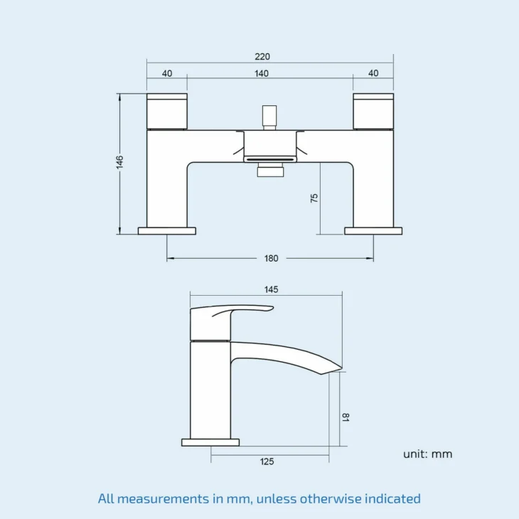 Full Bathroom Suite Package With Toilet & Basin - Matt Black - Image 9