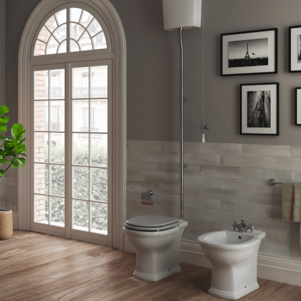 Rak-Washington Back To Wall Bidet 360mm Wide - Image 3