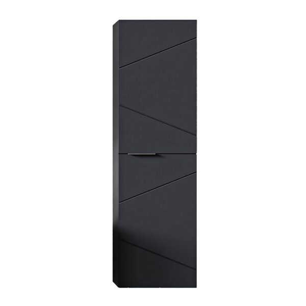 Giavani Azzurra 1500x400x300mm Wall Hung Tall Unit Anthracite