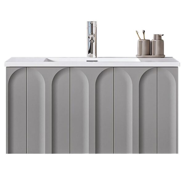 Giavani Serena Mid Grey Wall Hung Basin Unit 800mm