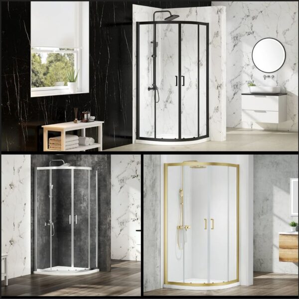 Merlin Mbox Quadrant Enclosure 800 x 800mm - Available In 3 Colours