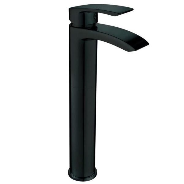 Sognare Belini Matt Black Tall Mono Basin Mixer Tap