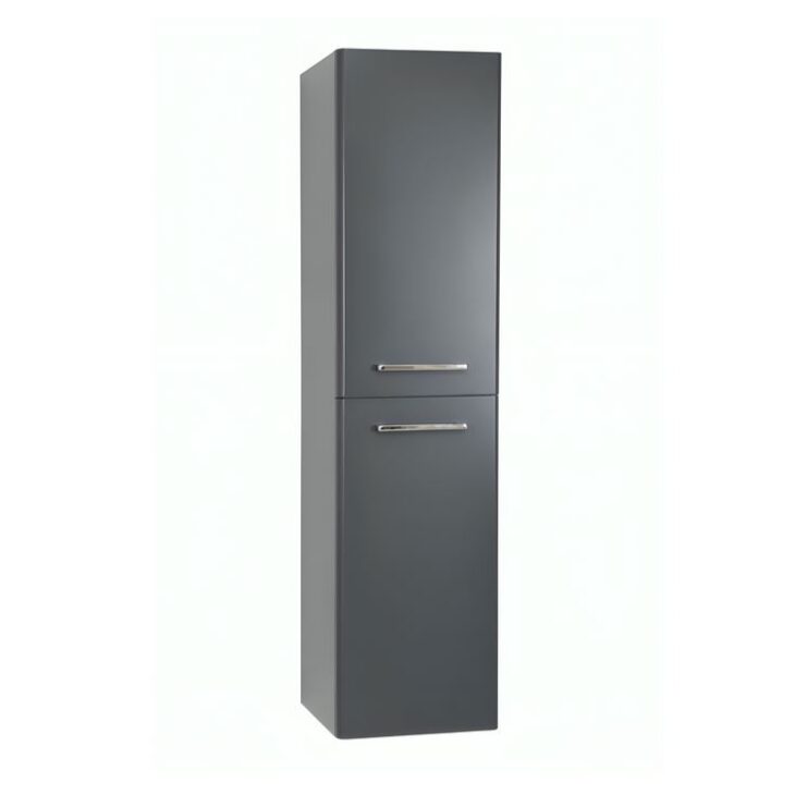 Kartell Kvit Options 24 Cool Grey Wall Mounted Bathroom Storage Unit