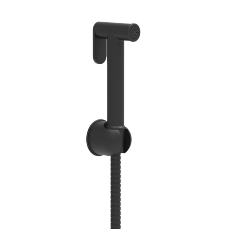 Sognare Douche Handset, Flexi and Holder - Matt Black