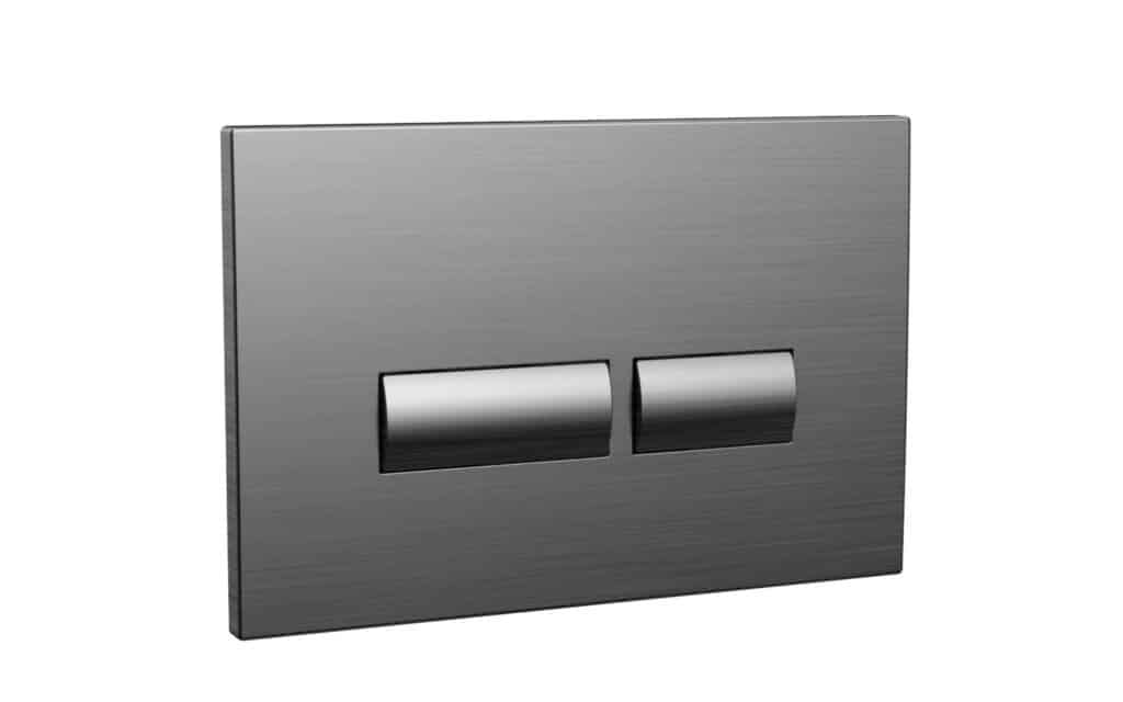 Sognare WC Toilet Wall Hung Frame & Cistern With Square Flush Plate - Image 6